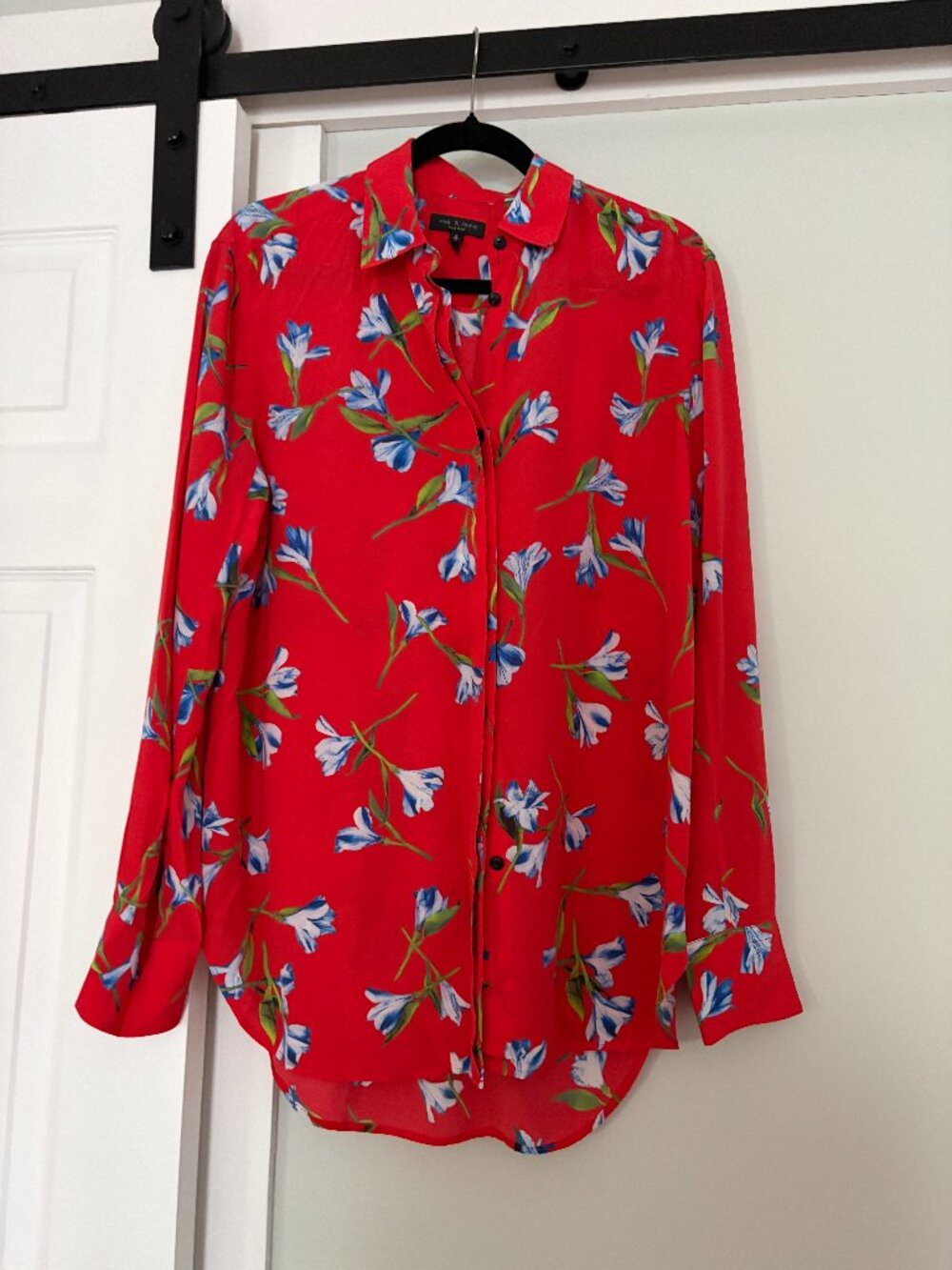 rag & bone women's blouse (Anderson shirt) in Size S